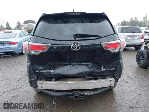 ✅ 2015 Toyota Highlander Limited • VIN: 5TDDKRFH1FS198929 • Lot: 42922802. Listed on IAAI with 93,061 mi. Free auction sales archive from the USA and detailed vehicle history report at DreamBid. Image 6.