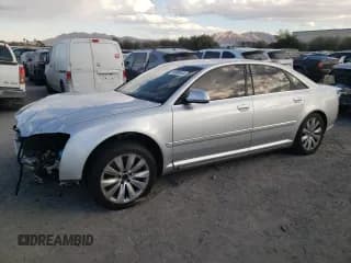 ✅ 2008 Audi A8 • VIN: WAULV94E68N007118 • Lot: 80988444. Wystawiony na Copart z przebiegiem 118 411 mil. Bezpłatny archiwum sprzedaży aukcyjnych z USA i szczegółowy raport historii pojazdu na DreamBid. Zdjęcie 1.