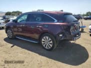 ✅ 2015 Acura MDX Technology • VIN: 5FRYD4H42FB014898 • Lot: 61270235. Listed on Copart with 91,963 mi. Free auction sales archive from the USA and detailed vehicle history report at DreamBid. Image 2.