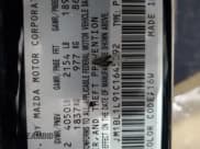 ✅ 2012 Mazda 3 S Touring • VIN: JM1BL1L91C1645092 • Lot: 92529405. Listed on Copart with 191,342 mi. Free auction sales archive from the USA and detailed vehicle history report at DreamBid. Image 12.