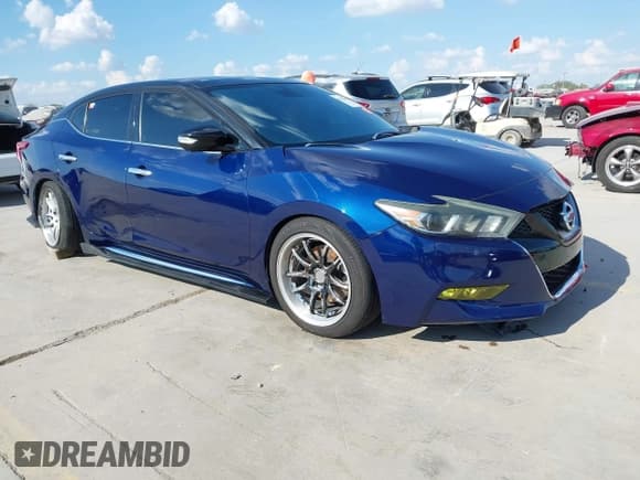 ✅ 2017 Nissan Maxima S • VIN: 1N4AA6APXHC421899 • Lot: 43420012. Listed on IAAI with 134,720 mi. Free auction sales archive from the USA and detailed vehicle history report at DreamBid. Image 1.