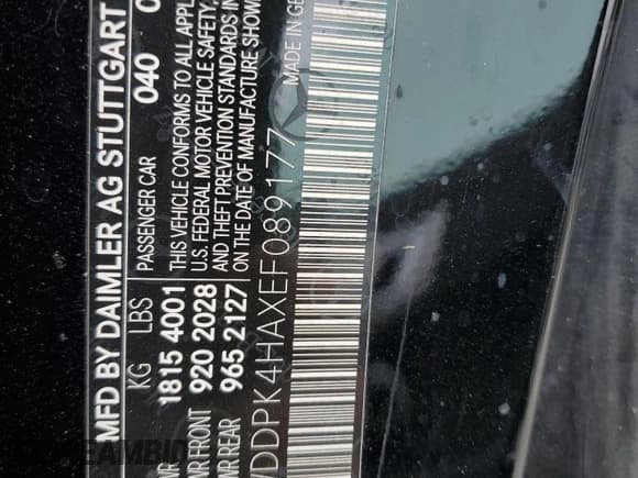 ✅ 2014 Mercedes-Benz SLK 250 • VIN: WDDPK4HAXEF089177 • Lot: 71158894. Wystawiony na Copart z przebiegiem 29 135 mil. Bezpłatny archiwum sprzedaży aukcyjnych z USA i szczegółowy raport historii pojazdu na DreamBid. Zdjęcie 12.