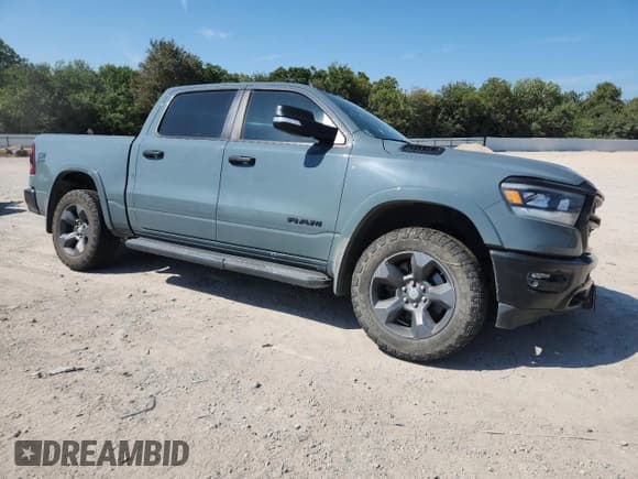 ✅ 2021 Ram 1500 Lone Star • VIN: 1C6SRFFT3MN578581 • Lot: 80299295. Listed on Copart with Not provided. Free auction sales archive from the USA and detailed vehicle history report at DreamBid. Image 4.