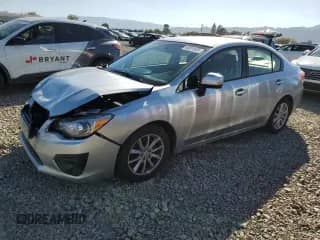 2014 Subaru Impreza Premium с VIN JF1GJAC69EH020912, выставлен на аукционе Copart как лот 90051935 с пробегом 116 927 миль миль и Списание • Salvage title. История ставок и продаж доступна на DreamBid. Изображение 1.