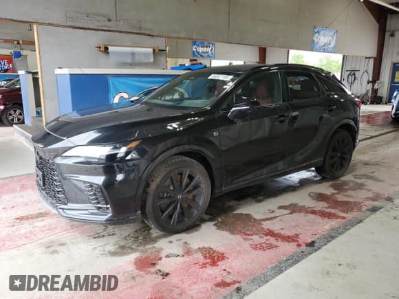 ✅ 2024 Lexus RX 500h F Sport Performance • VIN: 2T2BCMEA2RC017924 • Lot: 56047155. Listed on Copart with 14,254 mi. Free auction sales archive from the USA and detailed vehicle history report at DreamBid. Image 1.