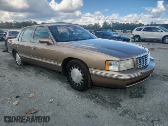 ✅ 1999 Cadillac DeVille • VIN: 1G6KD54YXXU707459 • Lot: 66806205. Listed on Copart with 90,651 mi. Free auction sales archive from the USA and detailed vehicle history report at DreamBid. Image 4.