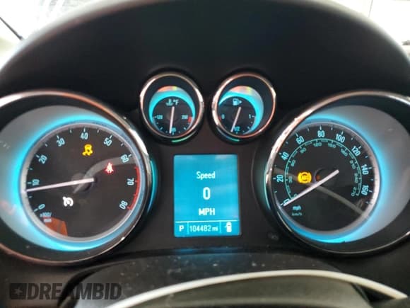 ✅ 2016 Buick Verano • VIN: 1G4PV5SKXG4113691 • Lot: 66715915. Listed on Copart with 104,482 mi. Free auction sales archive from the USA and detailed vehicle history report at DreamBid. Image 9.