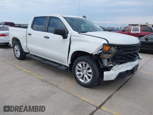 ✅ 2023 Chevrolet Silverado 1500 Custom • VIN: 3GCPABEK1PG196411 • Лот: 43040706. Опубликован ранее на IAAI с пробегом 20 028 миль. Бесплатный доступ к архиву аукционных продаж из США и подробный отчёт об истории автомобиля на DreamBid. Изображение 1.