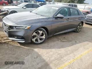2018 Honda Accord EX-L z VIN 1HGCV1F51JA116943, wystawiony jako Copart lot #85136425 z przebiegiem 77 953 mil mil oraz Szkoda całkowita • Salvage title. Historia ofert i sprzedaży dostępna na DreamBid. Obrazek 1.