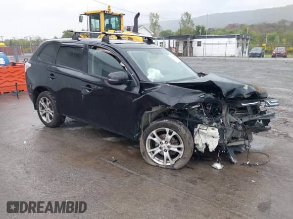 2014 Mitsubishi Outlander SE z VIN JA4AZ3A34EZ003629, wystawiony jako IAAI lot #43314809 z przebiegiem 122 927 mil mil oraz . Historia ofert i sprzedaży dostępna na DreamBid. Obrazek 1.