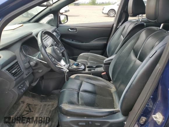 ✅ 2018 Nissan LEAF SL • VIN: 1N4AZ1CP4JC300896 • Lot: 59137075. Listed on Copart with 282,288 mi. Free auction sales archive from the USA and detailed vehicle history report at DreamBid. Image 7.