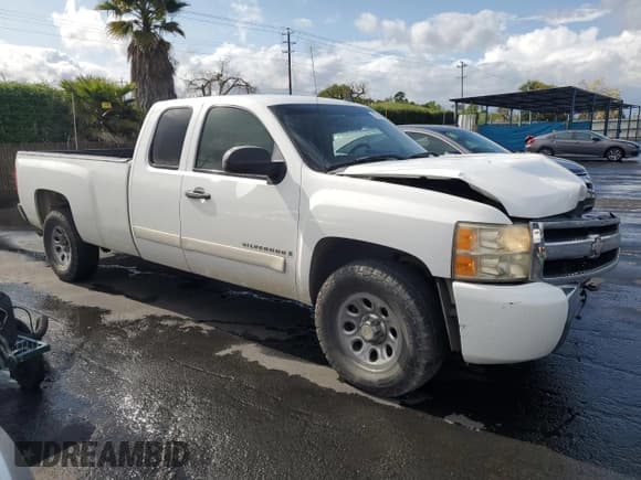 ✅ 2007 Chevrolet Silverado 1500 Work Truck • VIN: 1GCEC19J27E579939 • Lot: 51510705. Listed on Copart with 179,565 mi. Free auction sales archive from the USA and detailed vehicle history report at DreamBid. Image 4.