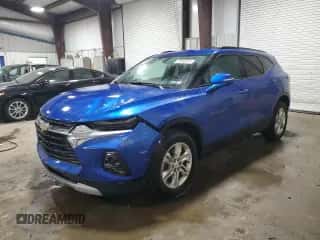2019 Chevrolet Blazer with VIN 3GNKBCRS9KS597564, listed as a Copart auction lot 70992644 with 71,008 mi miles and Salvage title. Bid and sale history available at DreamBid. Image 1.