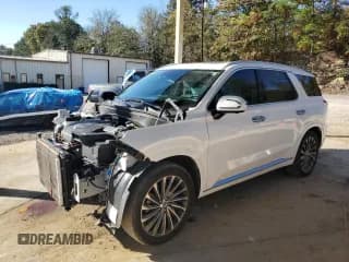 ✅ 2023 Hyundai Palisade Calligraphy • VIN: KM8R74GE4PU538100 • Лот: 80800024. Опубликован ранее на Copart с пробегом 34 699 миль. Бесплатный доступ к архиву аукционных продаж из США и подробный отчёт об истории автомобиля на DreamBid. Изображение 1.