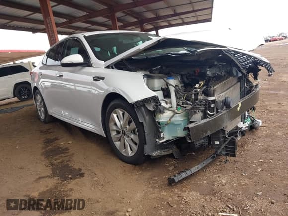 ✅ 2018 Kia Optima EX • VIN: 5XXGU4L3XJG198537 • Lot: 43769449. Wystawiony na IAAI z przebiegiem 118 032 mil. Bezpłatny archiwum sprzedaży aukcyjnych z USA i szczegółowy raport historii pojazdu na DreamBid. Zdjęcie 1.