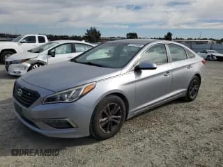 ✅ 2015 Hyundai Sonata SE • VIN: 5NPE24AF9FH011455 • Лот: 91481645. Опубликован ранее на Copart с пробегом 142 675 миль. Бесплатный доступ к архиву аукционных продаж из США и подробный отчёт об истории автомобиля на DreamBid. Изображение 1.