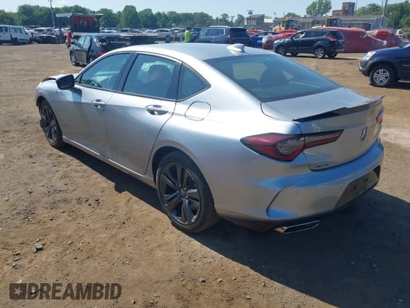 ✅ 2021 Acura TLX w/A-Spec Package • VIN: 19UUB5F52MA008985 • Lot: 42954581. Listed on IAAI with 28,221 mi. Free auction sales archive from the USA and detailed vehicle history report at DreamBid. Image 3.