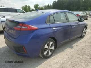 2019 Hyundai Ioniq z VIN KMHC65LD9KU151479, wystawiony jako Copart lot #59681614 z przebiegiem 54 785 mil mil oraz Szkoda całkowita • Salvage title. Historia ofert i sprzedaży dostępna na DreamBid. Obrazek 3.