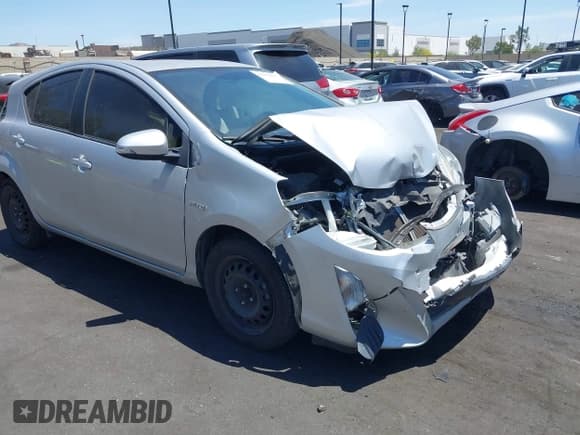 ✅ 2016 Toyota Prius One • VIN: JTDKDTB38G1134958 • Lot: 42396085. Listed on IAAI with 70,280 mi. Free auction sales archive from the USA and detailed vehicle history report at DreamBid. Image 1.