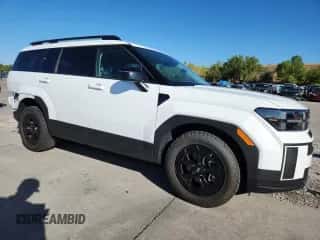 2025 Hyundai Santa Fe XRT with VIN 5NMP3DGL7SH089646, listed as a Copart auction lot 81434025 with 2,049 mi miles and Salvage title. Bid and sale history available at DreamBid. Image 4.