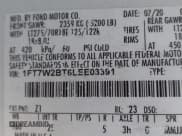 ✅ 2020 Ford F-250 XL • VIN: 1FT7W2BT6LEE03391 • Лот: 42093149. Опубликован ранее на IAAI с пробегом Не указан. Бесплатный доступ к архиву аукционных продаж из США и подробный отчёт об истории автомобиля на DreamBid. Изображение 9.