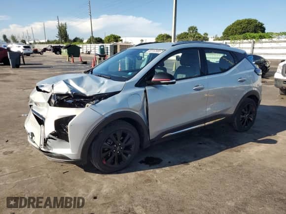 2023 Chevrolet Bolt EUV Premier с VIN 1G1FZ6S07P4168021, выставлен на аукционе Copart как лот 80152885 с пробегом 19 678 миль миль и Списание • Salvage title. История ставок и продаж доступна на DreamBid. Изображение 1.