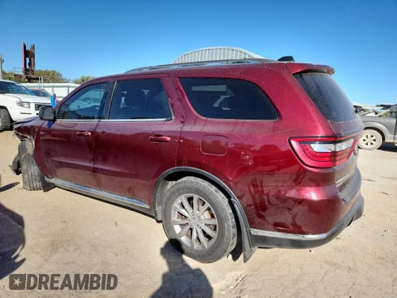 ✅ 2017 Dodge Durango SXT • VIN: 1C4RDJAG7HC669776 • Lot: 87477245. Listed on Copart with 134,685 mi. Free auction sales archive from the USA and detailed vehicle history report at DreamBid. Image 2.
