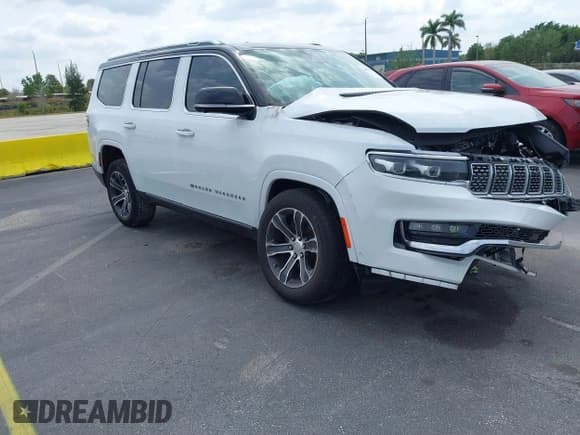 ✅ 2023 Jeep Grand Wagoneer • VIN: 1C4SJVEJ7PS570435 • Lot: 41857510. Listed on IAAI with Not provided. Free auction sales archive from the USA and detailed vehicle history report at DreamBid. Image 1.
