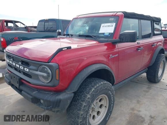 ✅ 2021 Ford Bronco • VIN: 1FMDE5BHXMLB01758 • Lot: 41418048. Listed on IAAI with 31,652 mi. Free auction sales archive from the USA and detailed vehicle history report at DreamBid. Image 22.