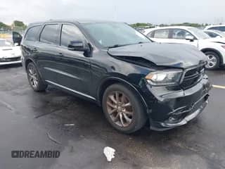 2017 Dodge Durango GT with VIN 1C4RDHDG9HC732462, listed as a IAAI auction lot 43180271 with 99,028 mi miles and . Bid and sale history available at DreamBid. Image 1.