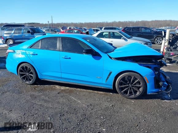 ✅ 2022 Cadillac CT4-V Blackwing • VIN: 1G6D75RP0N0410074 • Lot: 41415923. Listed on IAAI with 22,153 mi. Free auction sales archive from the USA and detailed vehicle history report at DreamBid. Image 13.