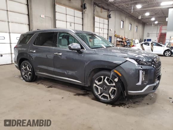 ✅ 2023 Hyundai Palisade Limited • VIN: KM8R5DGE1PU634790 • Лот: 78835374. Опубликован ранее на Copart с пробегом 18 296 миль. Бесплатный доступ к архиву аукционных продаж из США и подробный отчёт об истории автомобиля на DreamBid. Изображение 4.