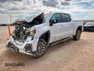 ✅ 2021 GMC Sierra 1500 AT4 • VIN: 3GTP9EED0MG453808 • Лот: 85537215. Опубликован ранее на Copart с пробегом 89 408 миль. Бесплатный доступ к архиву аукционных продаж из США и подробный отчёт об истории автомобиля на DreamBid. Изображение 1.