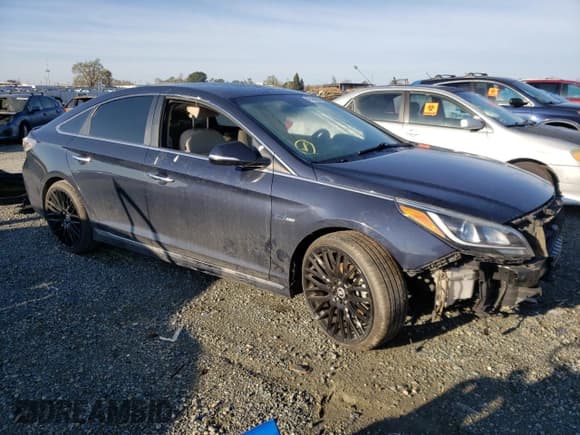 ✅ 2017 Hyundai Sonata SE • VIN: KMHE24L36HA066650 • Lot: 45160023. Listed on Copart with Not provided. Free auction sales archive from the USA and detailed vehicle history report at DreamBid. Image 4.