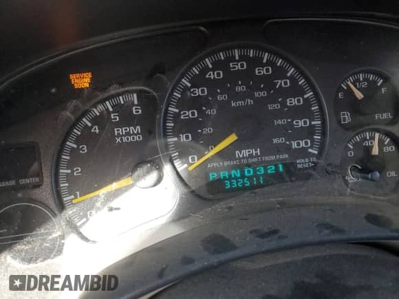 2001 Chevrolet Silverado 1500 LS z VIN 1GCEK19T01E259501, wystawiony jako Copart lot #85784615 z przebiegiem 332 511 mil mil oraz Czysty tytuł • Clean title. Historia ofert i sprzedaży dostępna na DreamBid. Obrazek 9.