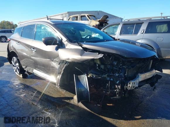 ✅ 2016 Nissan Murano S • VIN: 5N1AZ2MH3GN135214 • Lot: 43627537. Listed on IAAI with 200,632 mi. Free auction sales archive from the USA and detailed vehicle history report at DreamBid. Image 1.