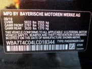 ✅ 2020 BMW 7 Series 740i xDrive • VIN: WBA7T4C04LCD18344 • Лот: 82823384. Опубликован ранее на Copart с пробегом Не указан. Бесплатный доступ к архиву аукционных продаж из США и подробный отчёт об истории автомобиля на DreamBid. Изображение 14.