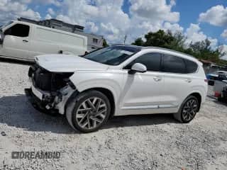 2023 Hyundai Santa Fe Calligraphy with VIN 5NMS54AL7PH539381, listed as a Copart auction lot 70001255 with 28,323 mi miles and Salvage title. Bid and sale history available at DreamBid. Image 1.