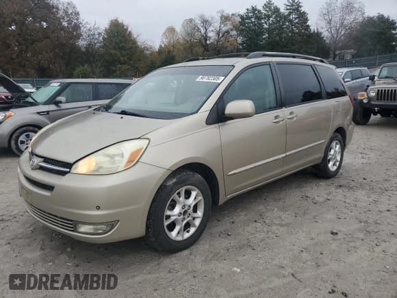 ✅ 2004 Toyota Sienna XLE Limited • VIN: 5TDBA22C44S024006 • Лот: 90782305. Опубликован ранее на Copart с пробегом 186 607 миль. Бесплатный доступ к архиву аукционных продаж из США и подробный отчёт об истории автомобиля на DreamBid. Изображение 1.