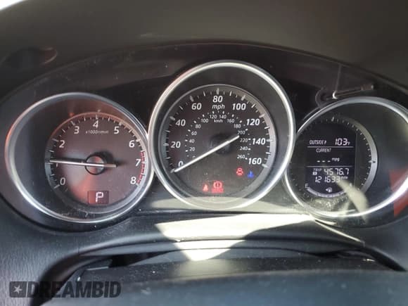 ✅ 2013 Mazda CX-5 Grand Touring • VIN: JM3KE2DE3D0154498 • Lot: 70603435. Wystawiony na Copart z przebiegiem 121 633 mil. Bezpłatny archiwum sprzedaży aukcyjnych z USA i szczegółowy raport historii pojazdu na DreamBid. Zdjęcie 9.