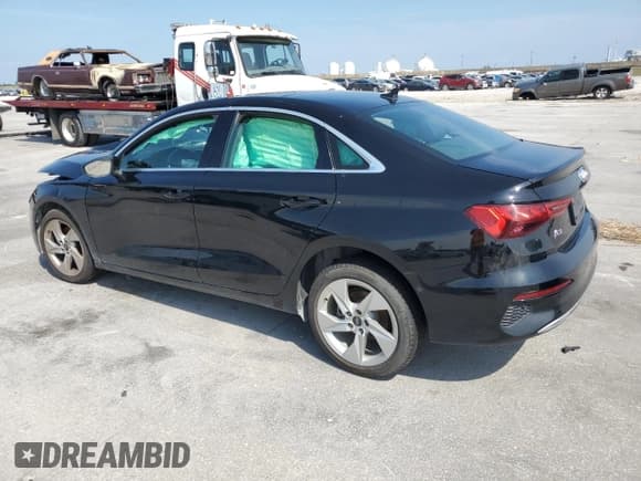 ✅ 2023 Audi A3 Premium • VIN: WAUAUDGY8PA085053 • Лот: 67965034. Опубликован ранее на Copart с пробегом 33 938 миль. Бесплатный доступ к архиву аукционных продаж из США и подробный отчёт об истории автомобиля на DreamBid. Изображение 2.