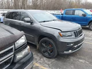 ✅ 2015 Jeep Grand Cherokee Overland • VIN: 1C4RJFCM6FC195180 • Lot: 40758296. Listed on IAAI with 77,428 mi. Free auction sales archive from the USA and detailed vehicle history report at DreamBid. Image 1.
