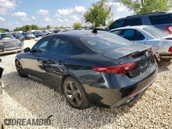 ✅ 2017 Alfa Romeo Giulia • VIN: ZARFAEBN6H7551927 • Lot: 71884175. Listed on Copart with 127,376 mi. Free auction sales archive from the USA and detailed vehicle history report at DreamBid. Image 2.