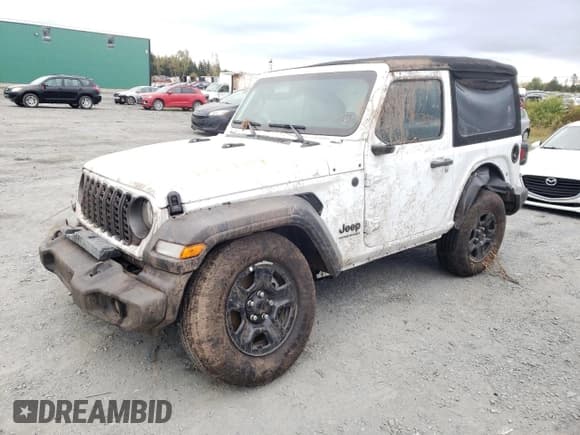 ✅ 2024 Jeep Wrangler Willys • VIN: 1C4PJXAG4RW273324 • Lot: 70769794. Listed on Copart with Not provided. Free auction sales archive from the USA and detailed vehicle history report at DreamBid. Image 1.