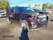 ✅ 2018 Chevrolet Traverse LT Cloth • VIN: 1GNERGKW9JJ147930 • Lot: 43468427. Wystawiony na IAAI z przebiegiem 107 643 mil. Bezpłatny archiwum sprzedaży aukcyjnych z USA i szczegółowy raport historii pojazdu na DreamBid. Zdjęcie 1.