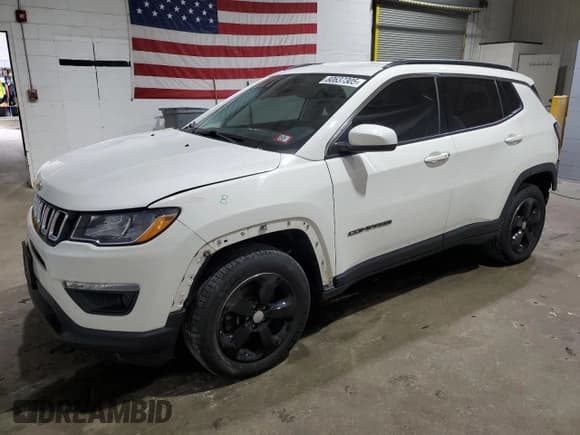 ✅ 2019 Jeep Compass Latitude • VIN: 3C4NJDBB3KT742424 • Lot: 80637305. Listed on Copart with 69,974 mi. Free auction sales archive from the USA and detailed vehicle history report at DreamBid. Image 1.