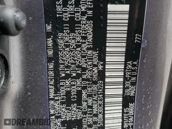 ✅ 2014 Toyota Sienna SE • VIN: 5TDXK3DC3ES414229 • Lot: 71672435. Wystawiony na Copart z przebiegiem 215 317 mil. Bezpłatny archiwum sprzedaży aukcyjnych z USA i szczegółowy raport historii pojazdu na DreamBid. Zdjęcie 13.