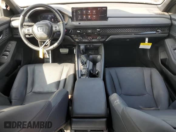 2025 Honda Accord Sport-L with VIN 1HGCY2F78SA056627, listed as a Copart auction lot 81959995 with 11,645 mi miles and Salvage title. Bid and sale history available at DreamBid. Image 8.