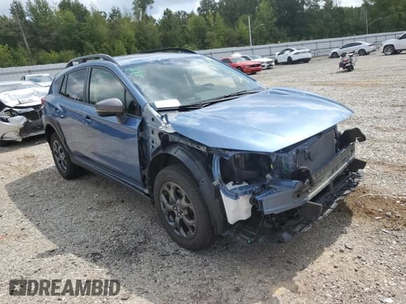 ✅ 2023 Subaru Crosstrek Special Sports • VIN: JF2GTHSC5PH278174 • Lot: 83823935. Listed on Copart with 27,454 mi. Free auction sales archive from the USA and detailed vehicle history report at DreamBid. Image 4.