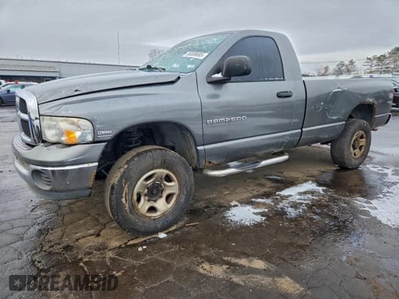 ✅ 2005 Dodge 2500 ST • VIN: 3D7KS26D15G836661 • Lot: 95559695. Listed on Copart with 187,010 mi. Free auction sales archive from the USA and detailed vehicle history report at DreamBid. Image 1.
